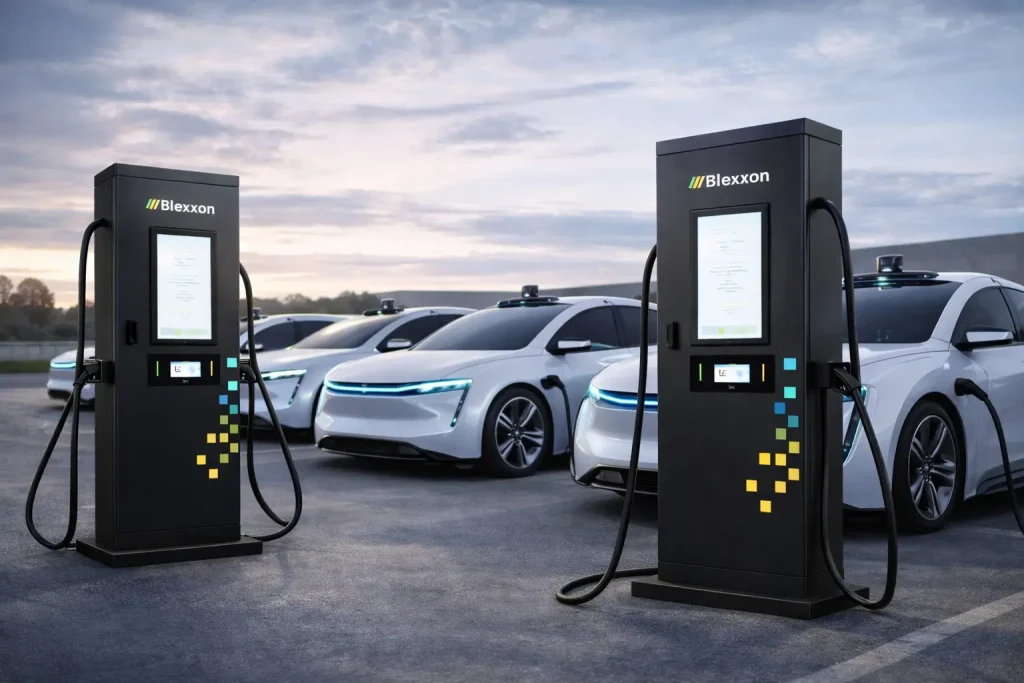 Soluciones de carga eléctrica para flotillas y operación vehicular