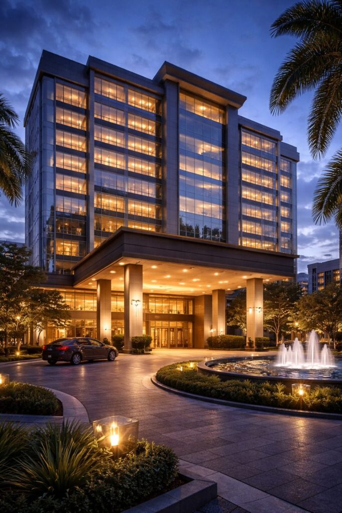 Cargadores para hoteles business class con solución de carga para autos eléctricos en estacionamientos de hotel